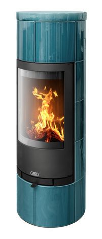 Печь-камин ABX Kastilie, аквамарин в Златоусте